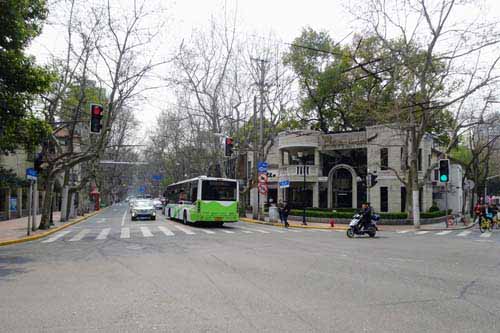 衡山路と桃江路の交差点