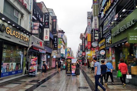 水原駅前商店街