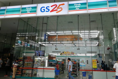 ベトナムのコンビニエンスストアー「GS25」