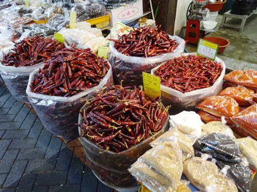 釜山の市場